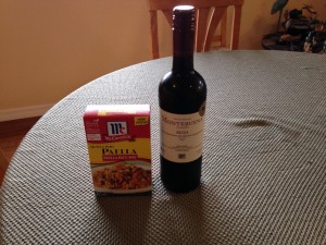 Paella and Rioja as a Pairing