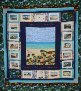 Quilt to be Raffled in Support of Homestead Town Hall Museum. 