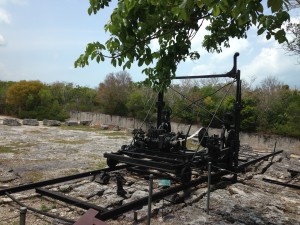 Quarry Machinery at Windley Key Fossil Reef Park