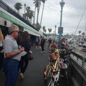 Hubby at Redondo Beach, CA