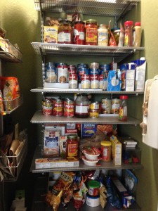 Rainy Day Project - Organizing the Pantry