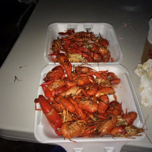 A serving of crawfish at the March 5, 2016 festival in Homestead.