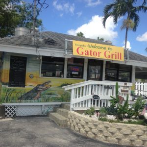 Gator Grill on the Way to the Everglades National Park